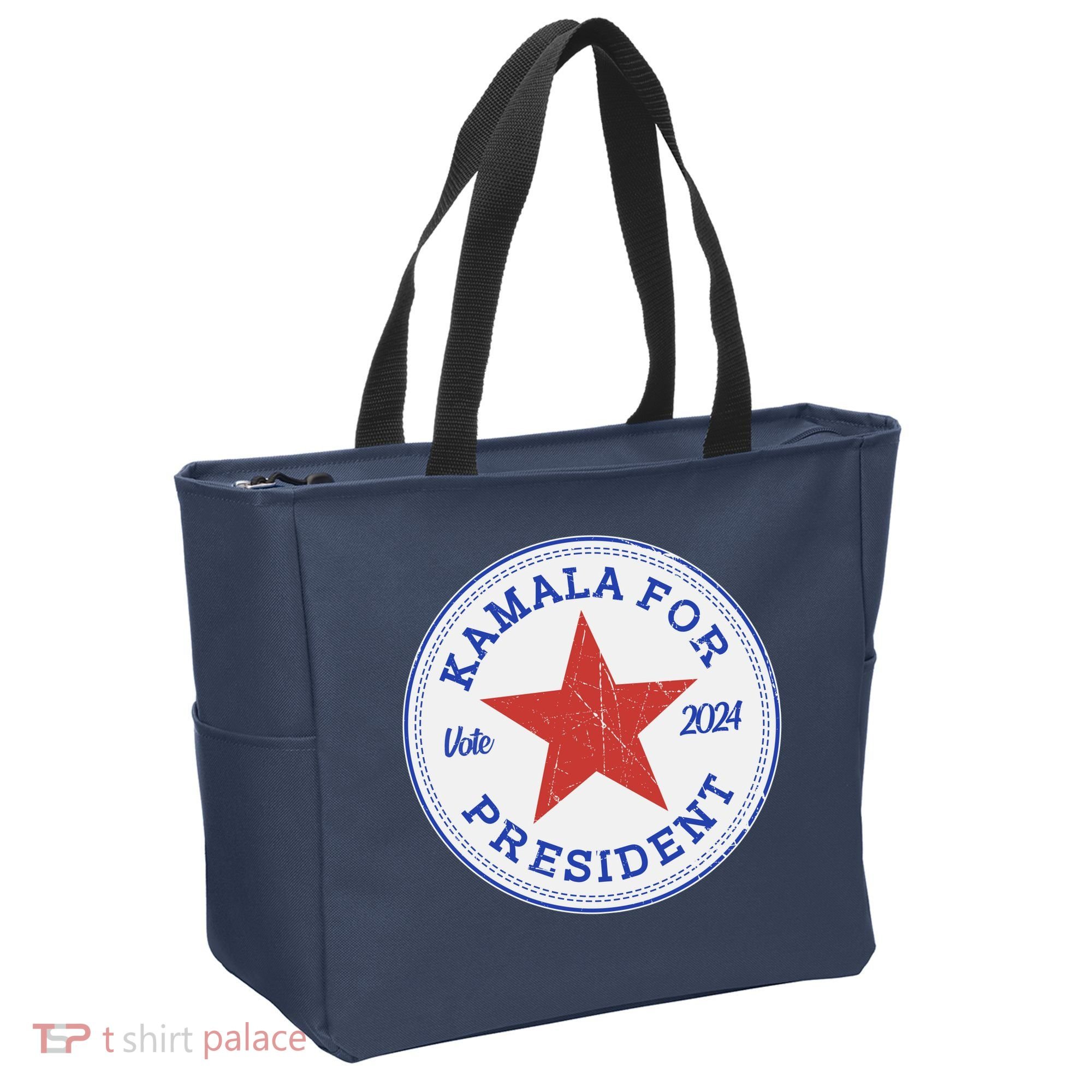 Vote 2024 Kamala For President Sneaker Logo Tote Bag