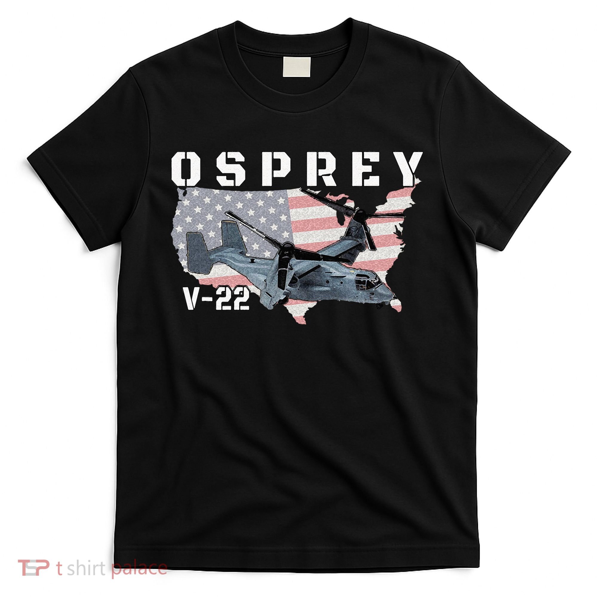 V 22 Osprey Tiltrotor Military Aircraft Helicopter MV 22 T-Shirt