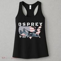 V 22 Osprey Tiltrotor Military Aircraft Helicopter MV 22 Women's Tank Top thumb 3