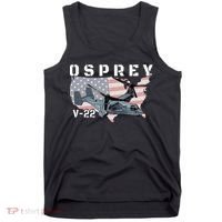 V 22 Osprey Tiltrotor Military Aircraft Helicopter MV 22 Tank Top thumb 0