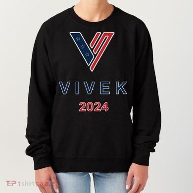 Vivek 2024 Pocket Print Logo Women's Sweatshirt
