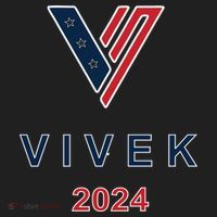 Vivek 2024 Pocket Print Logo Women's Sweatshirt thumb 2