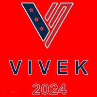 Vivek 2024 Pocket Print Logo Santa Hat thumb 1
