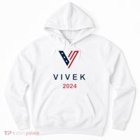 Vivek 2024 Pocket Print Logo Hoodie thumb 0