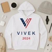 Vivek 2024 Pocket Print Logo Hoodie thumb 3
