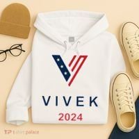 Vivek 2024 Pocket Print Logo Hoodie thumb 4