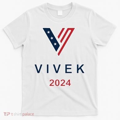 Vivek 2024 Pocket Print Logo T-Shirt