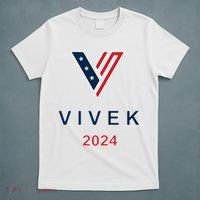 Vivek 2024 Pocket Print Logo T-Shirt thumb 5