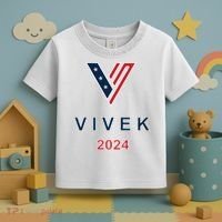 Vivek 2024 Pocket Print Logo Toddler T-Shirt thumb 3
