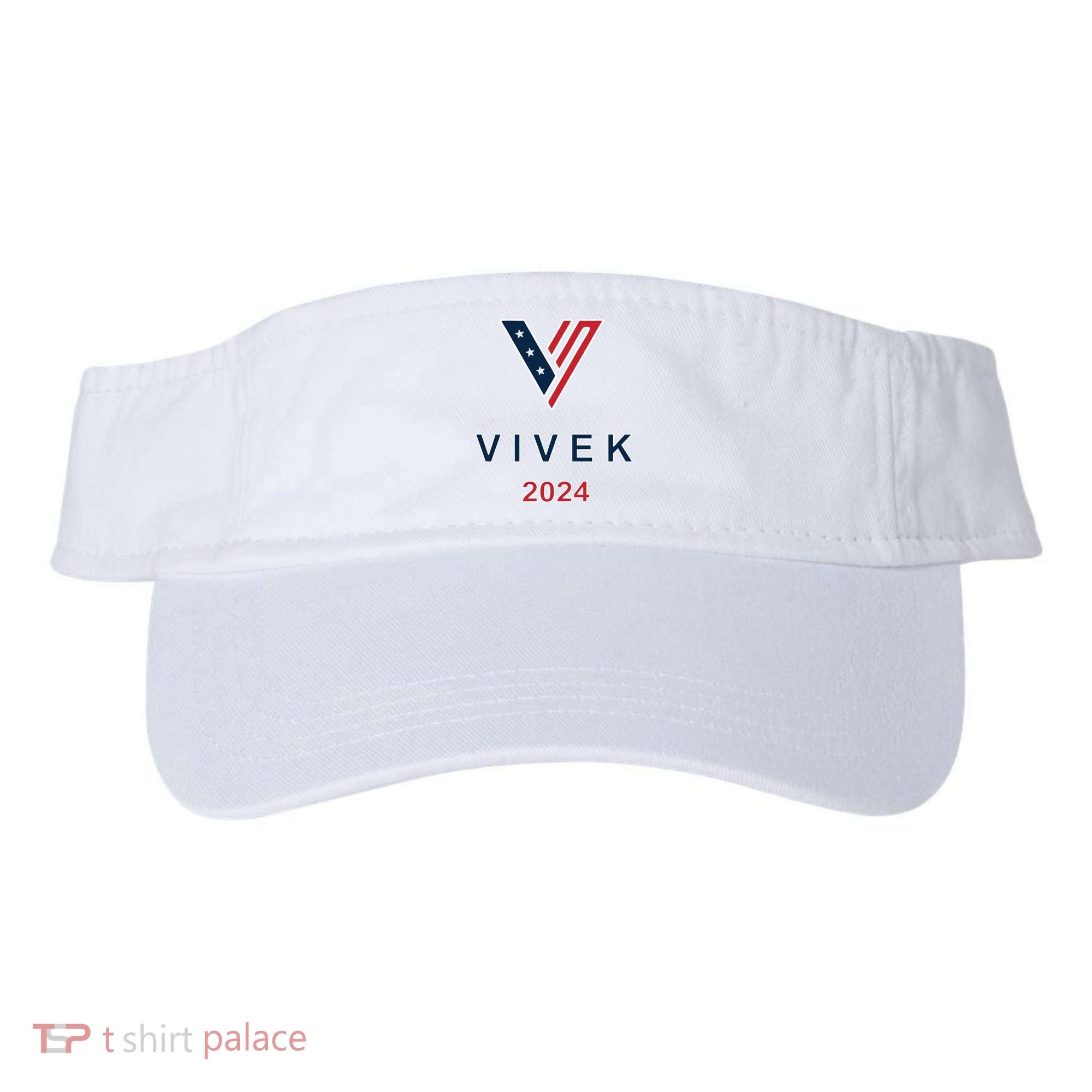 Vivek 2024 Pocket Print Logo Visor
