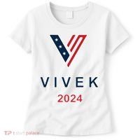 Vivek 2024 Pocket Print Logo Women's T-Shirt thumb 0