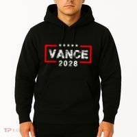 Vance 2028 President Election Campaign Us Flag Hoodie thumb 2