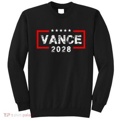 Vance 2028 President Election Campaign Us Flag Sweatshirt