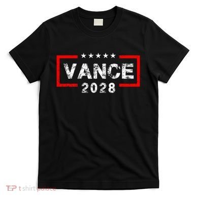 Vance 2028 President Election Campaign Us Flag T-Shirt