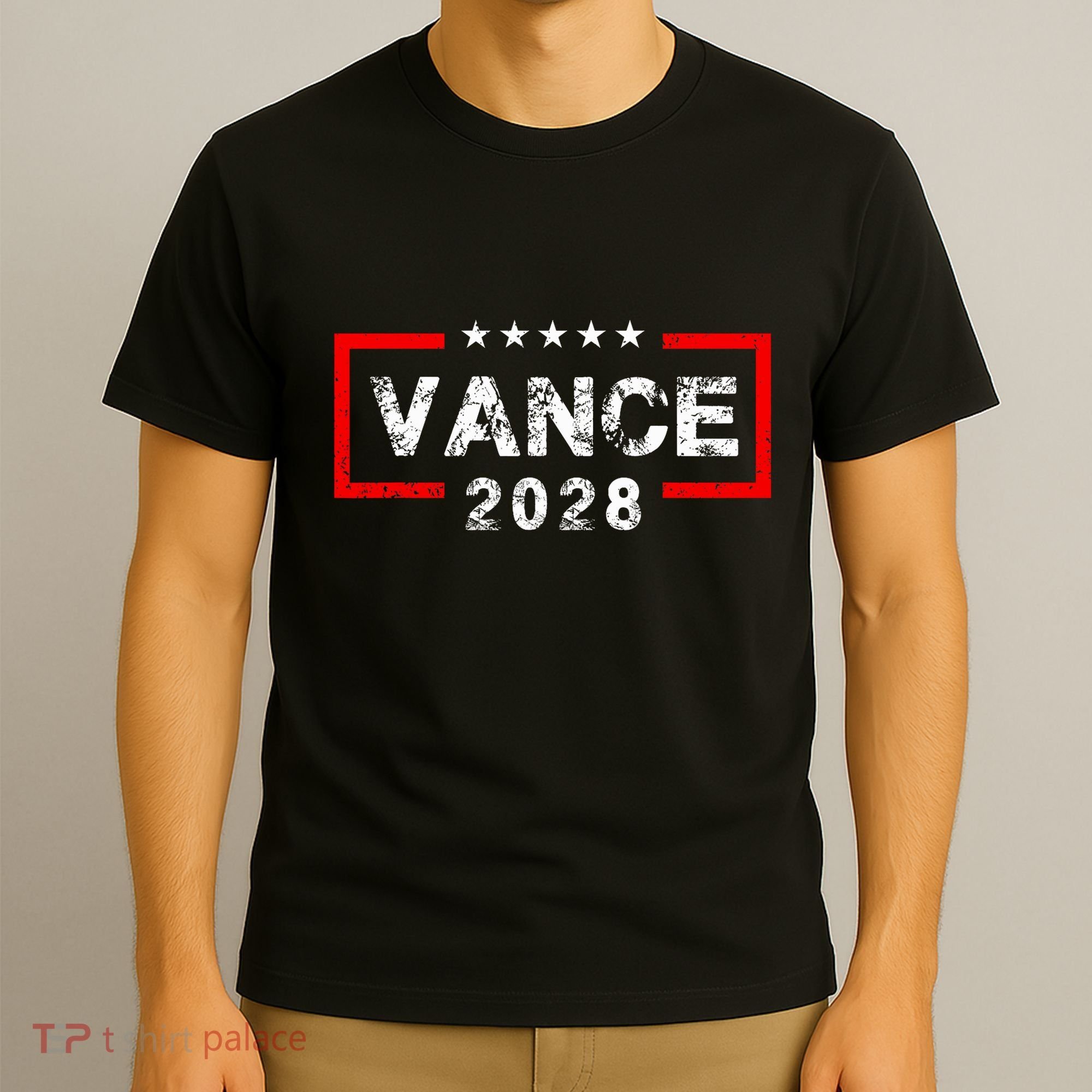 Vance 2028 President Election Campaign Us Flag T-Shirt