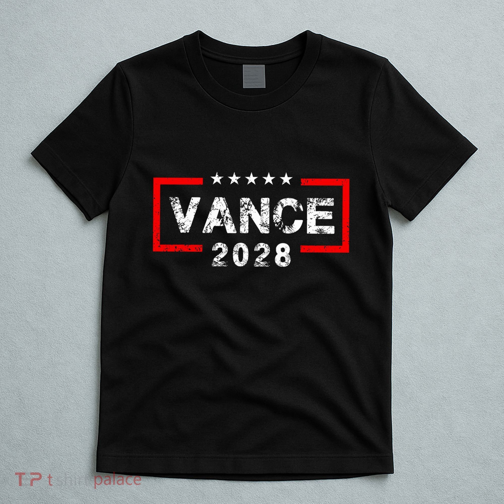 Vance 2028 President Election Campaign Us Flag T-Shirt