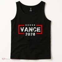 Vance 2028 President Election Campaign Us Flag Tank Top thumb 2