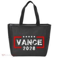 Vance 2028 President Election Campaign Us Flag Tote Bag thumb 0