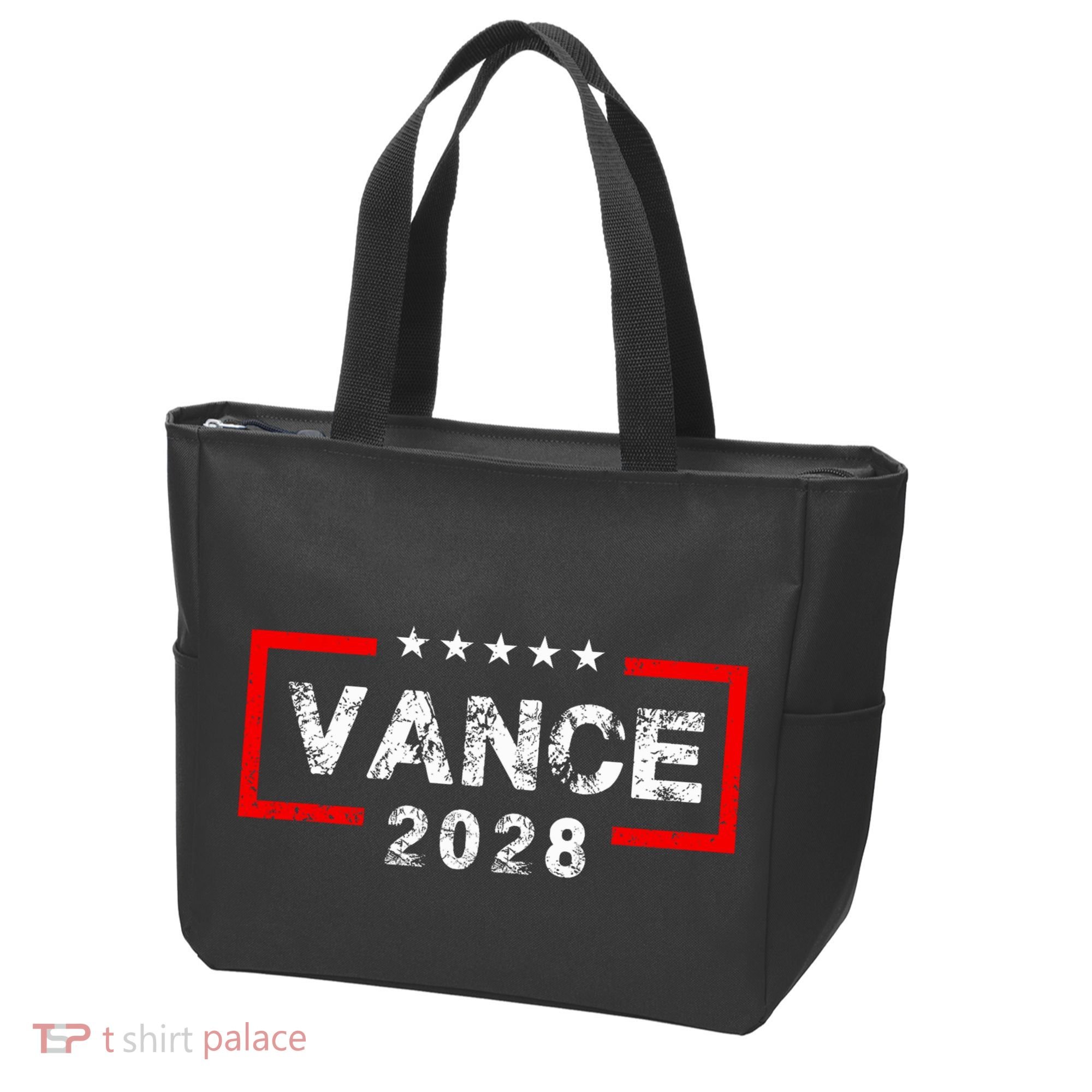 Vance 2028 President Election Campaign Us Flag Tote Bag