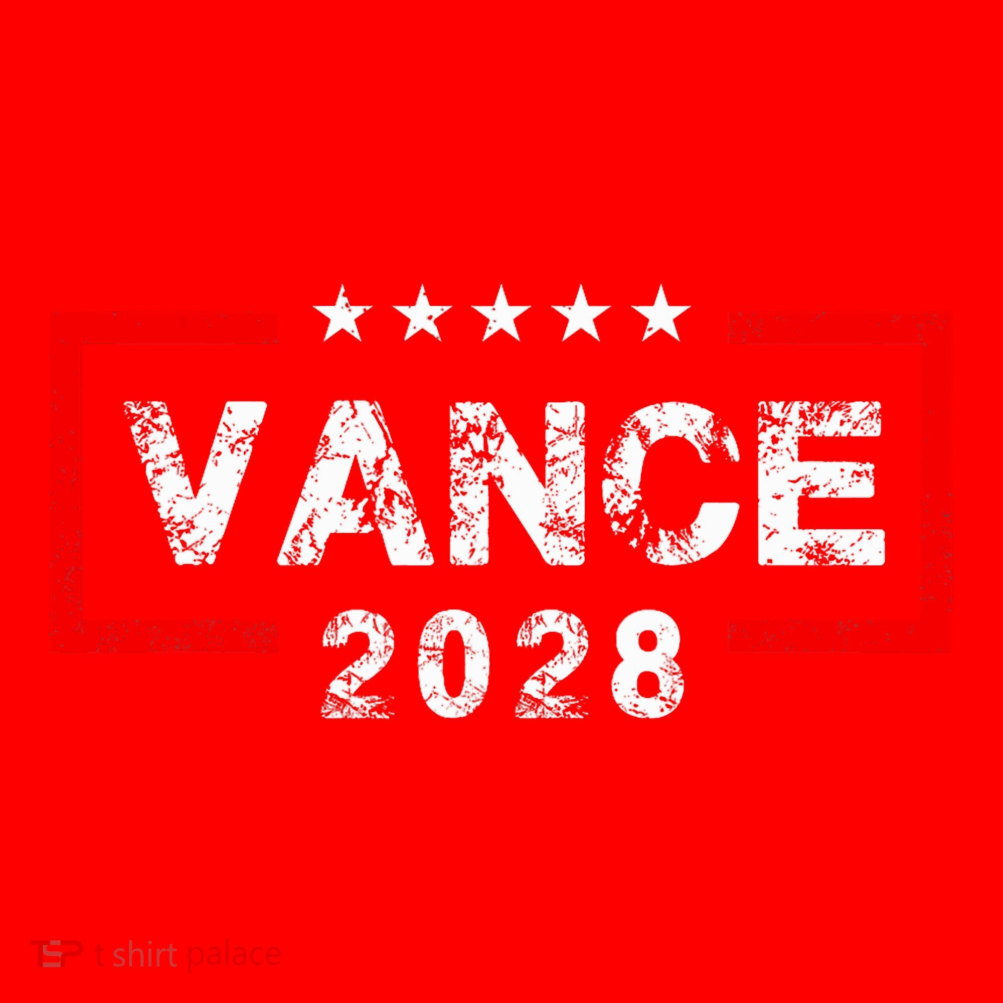 Vance 2028 President Election Campaign Us Flag Santa Hat