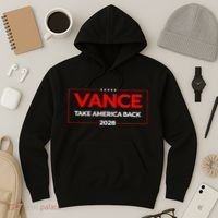 Vance 2028 President Us Flag Hoodie thumb 3