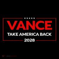 Vance 2028 President Us Flag Toddler Hoodie thumb 2
