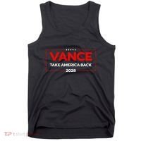Vance 2028 President Us Flag Tank Top thumb 0