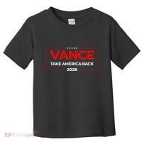 Vance 2028 President Us Flag Toddler T-Shirt thumb 0