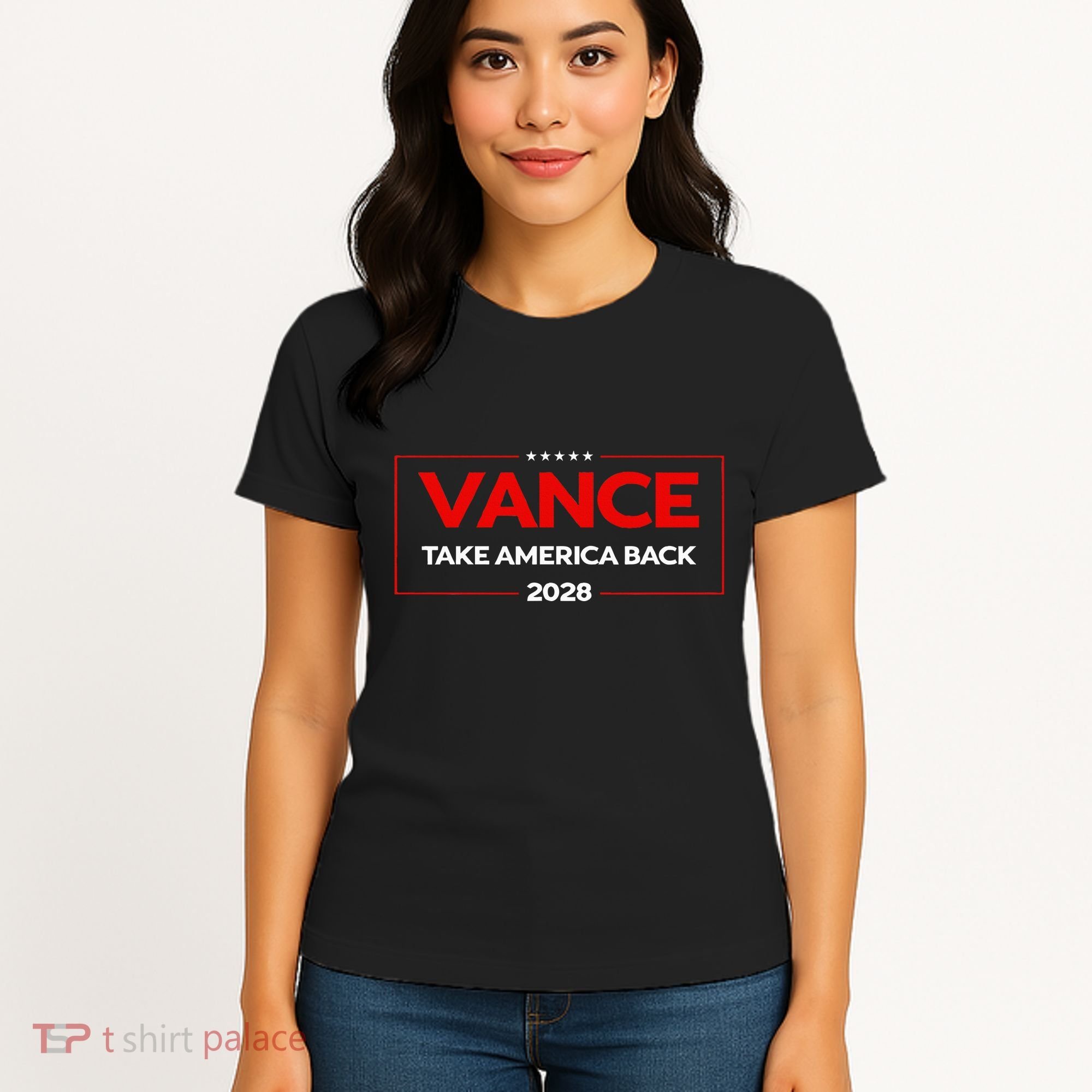 Vance 2028 President Us Flag Women's T-Shirt