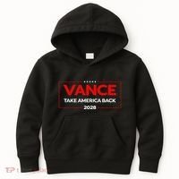Vance 2028 President Us Flag Kids Hoodie thumb 0