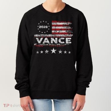 Vance 2028 President Us Flag Women's Sweatshirt