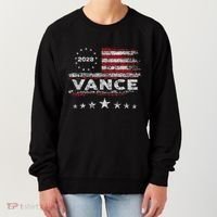 Vance 2028 President Us Flag Women's Sweatshirt thumb 0