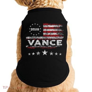 Vance 2028 President Us Flag Doggie Tank