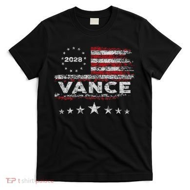Vance 2028 President Us Flag T-Shirt