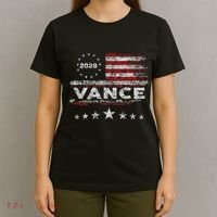 Vance 2028 President Us Flag T-Shirt thumb 4