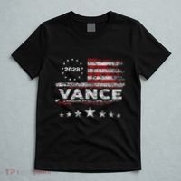 Vance 2028 President Us Flag T-Shirt thumb 5