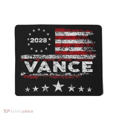 Vance 2028 President Us Flag Mousepad