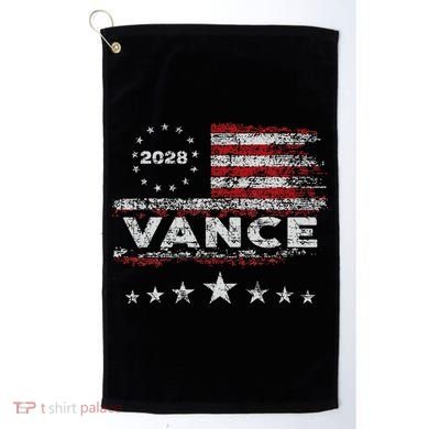 Vance 2028 President Us Flag Golf Towel