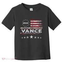 Vance 2028 President Us Flag Toddler T-Shirt thumb 0