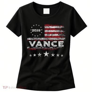 Vance 2028 President Us Flag Women's T-Shirt