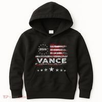 Vance 2028 President Us Flag Kids Hoodie thumb 0