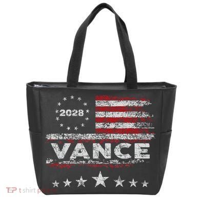Vance 2028 President Us Flag Tote Bag
