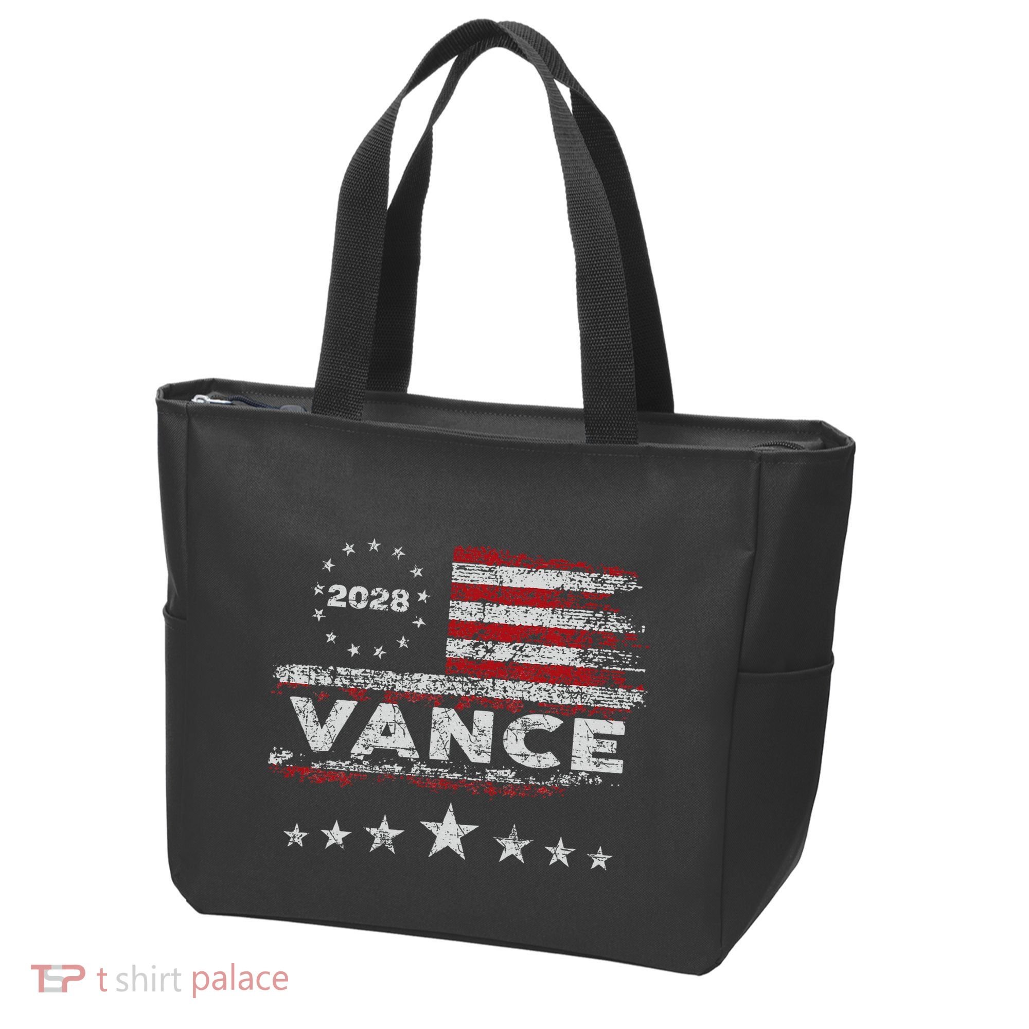 Vance 2028 President Us Flag Tote Bag