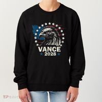 Vance 2028 President Us Flag Election Campaign 28 Women's Sweatshirt thumb 0