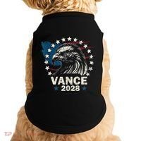 Vance 2028 President Us Flag Election Campaign 28 Doggie Tank thumb 0