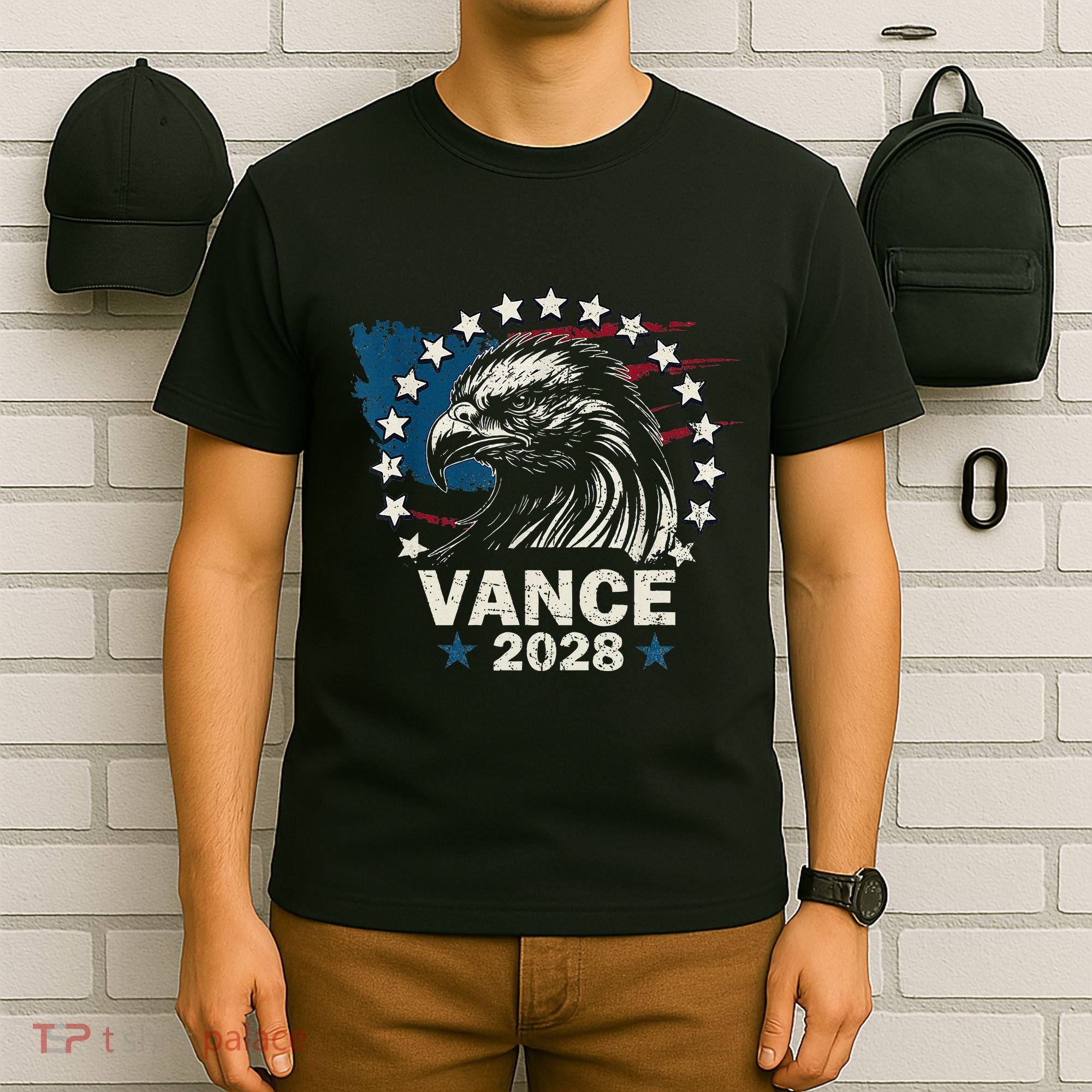 Vance 2028 President Us Flag Election Campaign 28 T-Shirt