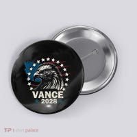 Vance 2028 President Us Flag Election Campaign 28 Button thumb 0