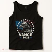 Vance 2028 President Us Flag Election Campaign 28 Tank Top thumb 2