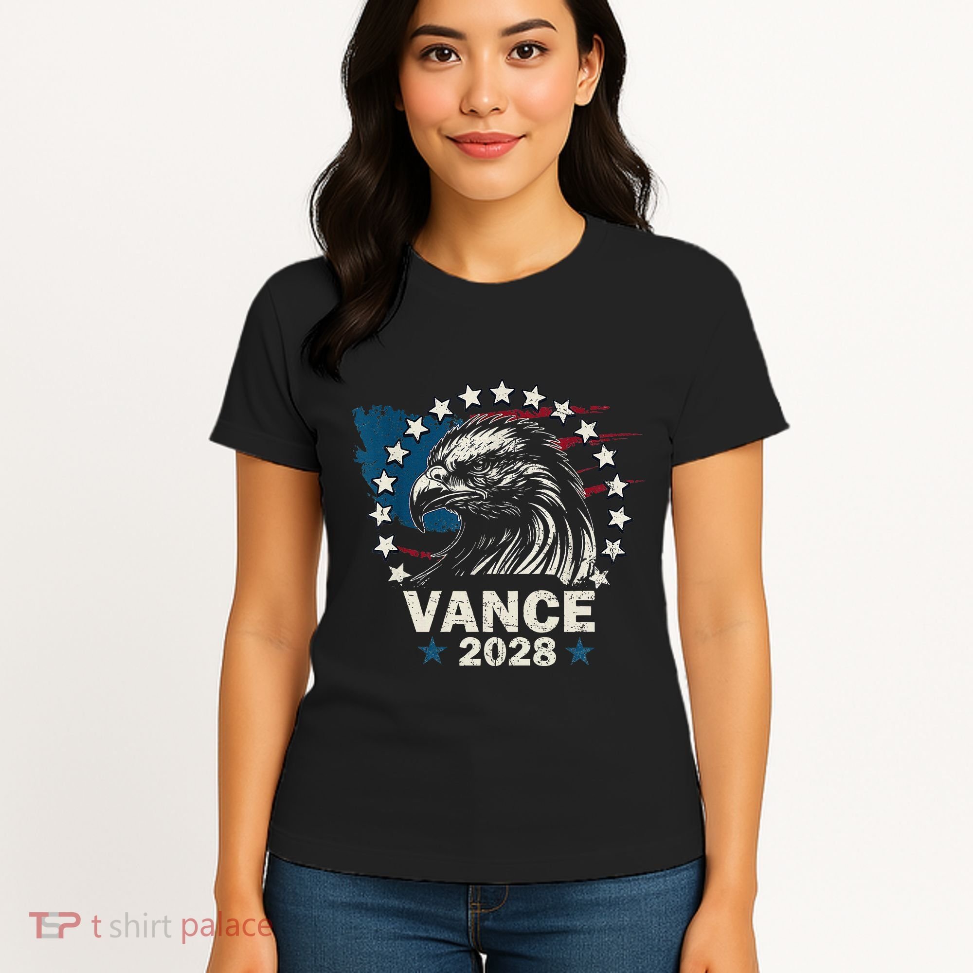 Vance 2028 President Us Flag Election Campaign 28 Women's T-Shirt