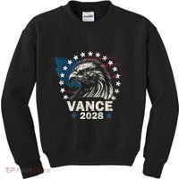 Vance 2028 President Us Flag Election Campaign 28 Kids Sweatshirt thumb 0
